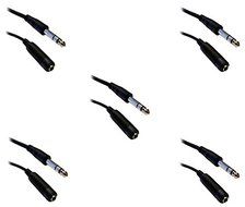 C&amp;E CNE40384 25-Feet 1/4-Inch Stereo Extension Cable, TRS, Balanced, 1/4-Inch Male to 1/4-Inch Female N24