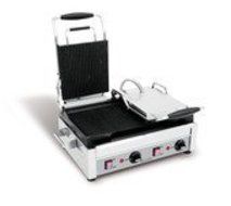 Eurodib SFE02365 Stainless Steel &amp; Cast Iron Large Panini Grill