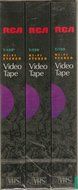RCA T120 Hi-Fi Premium Grade VHS Video Tapes (3 Pk)