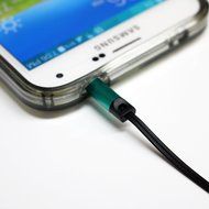 Tera Grand RETA-TE222-BL 3.5 mm Male to Male Stereo Retractable Cable with Aluminum Housing, Blue, 2.9' N20