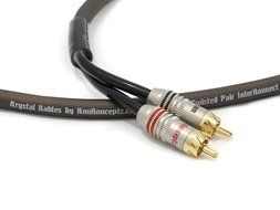 Krystal Kable 2 Channel 6M Twisted Pair RCA Cable 20' N2