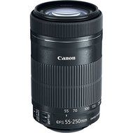 Canon EF-S 55-250mm f/4-5.6 IS STM Lens + 32GB Class 10 High Speed Memory Card + UV Filter + Lens Cap Holder +... N4