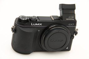 Panasonic LUMIX GX7 DMC-GX7K DMCGX7K 16.0 MP Mirrorless Micro Four Thirds DSLM Camera - Body Only (Black) N7