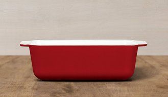 Creo SmartGlass Loaf Pan, 8.5-Inch, Shanghai Red N4