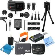 Garmin VIRB XE Waterproof HD Action Camera 16GB Bundle includes VIRB XE Camera, 16GB MicroSD Memory Card, Cleaning...