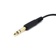MOTONG 6.35mm (1/4 Inch) Stereo Plug to 2 x 6.35mm (1/4 Inch) Stereo Jack Splitter Adaptor-Gold Plated N4