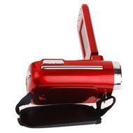 Vivitar 508NHD Digital Video Recorder Strawberry Red with Accessories Bundle N2