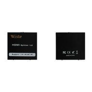 Mini HDMI Splitter 1x2 Amplifier Dual Display Full HD 1080P 3D HDCP for PS3 Xbox TV Support 1.4V 4Kx2K 3D With... N5