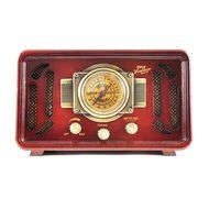 Pyle PUNP34BT Vintage Retro Classic Style Bluetooth Radio Sound System, USB/SD Readers, AM/FM Radio N5