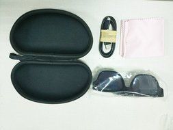 Salange WiFi 1080p Live Camera Glasses with 5.0 Mega Pixels CMOS Sensor 12.0MP Resolution-Black Color N4