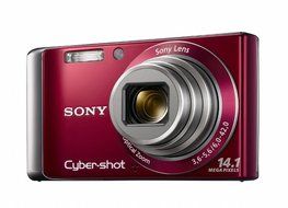 Sony DSC-W370 14.1MP Digital Camera with 7x Wide Angle Zoom with Optical Steady Shot Image Stabilization and 3.0... N4