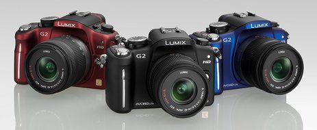 Panasonic Lumix DMC-G2 12.1 MP Live MOS Mirrorless Digital Camera with 3-Inch Touch Screen LCD and 14-42mm Lumix... N9