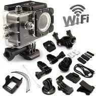 iGearPro Full HD 1080p 12MP Waterproof WIFI Sports Action Camera, 20 Camera Accessories N3