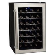 Koldfront 28 Bottle Ultra Capacity Thermoelectric Wine Cooler - Platinum N5