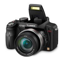 Panasonic Lumix DMC-FZ100 14.1 MP Digital Camera with 24x Optical Image Stabilized Zoom and 3.0-Inch LCD - Black N11