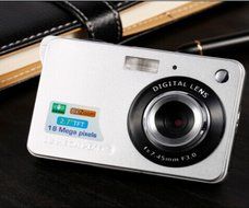 SSstar Digital Camera 8X Digital Zoom HD 720P 18MP 2.7 inch TFT LCD Screen Digital Video Camcorde (Sliver) N3