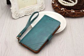 IPHONE 5SE CASE, Aroko 5S CASE Premium PU Leather Wallet Cover with Card Slots and Stand Function for Apple iPhone... N25