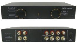 TC-7240 4-Way RCA / Phono Line Amp Router Audio Switcher Selector Splitter