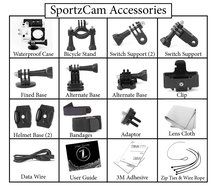 1080p Video 12mp Images 100 ft Waterproof Wifi Sportzcam Action Camera with Seller Guarantee N5
