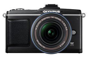 Olympus PEN E-P2 12.3 MP Micro Four Thirds Mirrorless Digital Camera with 14-42mm f/3.5-5.6 Zuiko Digital Zoom...