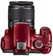 Canon Digital SLR Camera EOS Kiss X50 with EF-S18-55mm IS II Lens Kit (Black) - International Version (No Warranty) N9