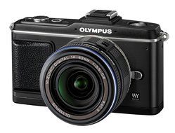 Olympus PEN E-P2 12.3 MP Micro Four Thirds Mirrorless Digital Camera with 14-42mm f/3.5-5.6 Zuiko Digital Zoom... N2
