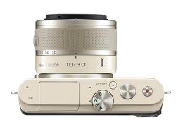 Nikon 1 J3 14.2 MP HD Digital Camera with 10-30mm VR 1 NIKKOR Lens (Beige) - International Version (No Warranty) N6