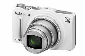 Nikon digital camera S9700 elegant white S9700WH 19 million pixels N5