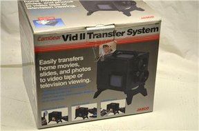 BRAND NEW CamGear VID II Video Transfer System by Jasco, Tranfer Film Video and Slides N3