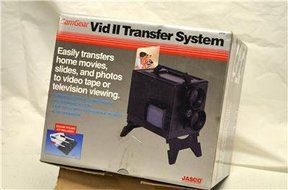BRAND NEW CamGear VID II Video Transfer System by Jasco, Tranfer Film Video and Slides N4