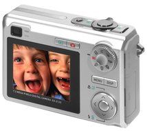 Casio Exilim EX-Z120 7.2MP Digital Camera with 3x Anti Shake Optical Zoom N3