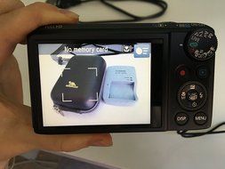 Canon Powershot SX240 HS Digital Camera - Silver (12.1 MP, 20x Optical Zoom) 3.2 Inch LCD N4