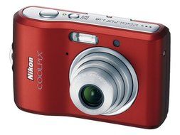 Nikon Coolpix L18 8MP Digital Camera with 3x Optical Zoom (Ruby Red) N6