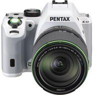 Pentax K-S2 SLR lens kit w/18-135mm WR white 20 MP Weatherized Wi-Fi/NFC Enabled SLR Camera (Body Only)
