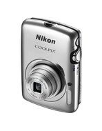Nikon COOLPIX S01 10.1 MP Digital Camera with 3x Zoom NIKKOR Glass Lens (Silver) (Certified Refurbished) N3