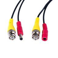 Prosshop Pre-made All-in-One Siamese BNC Audio Video and Power Cord Wires 100 Feet Monitor Supply Cables Surveillance... N16