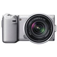 SONY mirrorless interchangeable lens camera ? NEX-5N zoom lens kit Silver NEX-5NK / S - International Version...