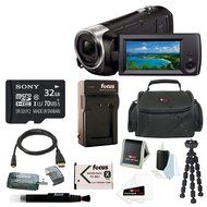 Sony HD Video Recording HDRCX405 HDR-CX405/B Handycam Camcorder (Black) + Son... N7