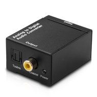 Cingk RCA L/R Analog to Digital Optical SPDIF/Coaxial Audio Converter Adapter N10