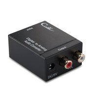 Cingk RCA L/R Analog to Digital Optical SPDIF/Coaxial Audio Converter Adapter N11