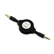 JINHEZO 3.5 mm Auxiliary Cable Cord for iPod/iPhone/Zune/Car Stereo/MP3 - Black N2