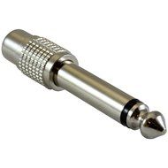 GLS Audio RCA Female to 1/4" TS Metal Adapter - 10 Pack N2