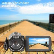 Video Camcorder, Besteker Portable HD 1080p IR Night Vision Max. 24.0 MP Enhanced Digital Camera Camcorders DV... N14