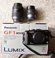 Panasonic Lumix DMC-GF1 12.1MP Micro Four-Thirds Interchangeable Lens Digital Camera Body (Black) N3