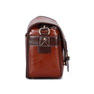 DSLR Camera Bag Waterproof PU Leather Travel Bag Shoulder Bag for Canon Sony Nikon Canon Olympus DSLR Camera (... N4