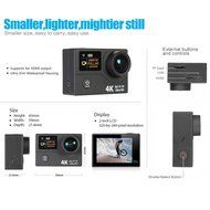Andoer 2 Inch Dual Screen LCD Ultra HD Wifi Sports Action Camera 4K 15fps 1080P 60fps 12MP 170&deg; Wide-angle for... N12