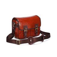 DSLR Camera Bag Waterproof PU Leather Travel Bag Shoulder Bag for Canon Sony Nikon Canon Olympus DSLR Camera (... N5