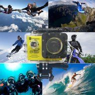 InnKoo Underwater Digital Camera, Waterproof Action Sports Camcorder, Wearable Helmet Cam, Mini Car Dash DVR,... N3