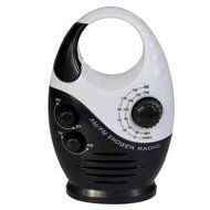 Waterproof FM/AM Mini Shower Radio Bathroom Hanging Music Radio FM 88-108 MHz N5