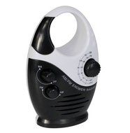 Waterproof FM/AM Mini Shower Radio Bathroom Hanging Music Radio FM 88-108 MHz N6